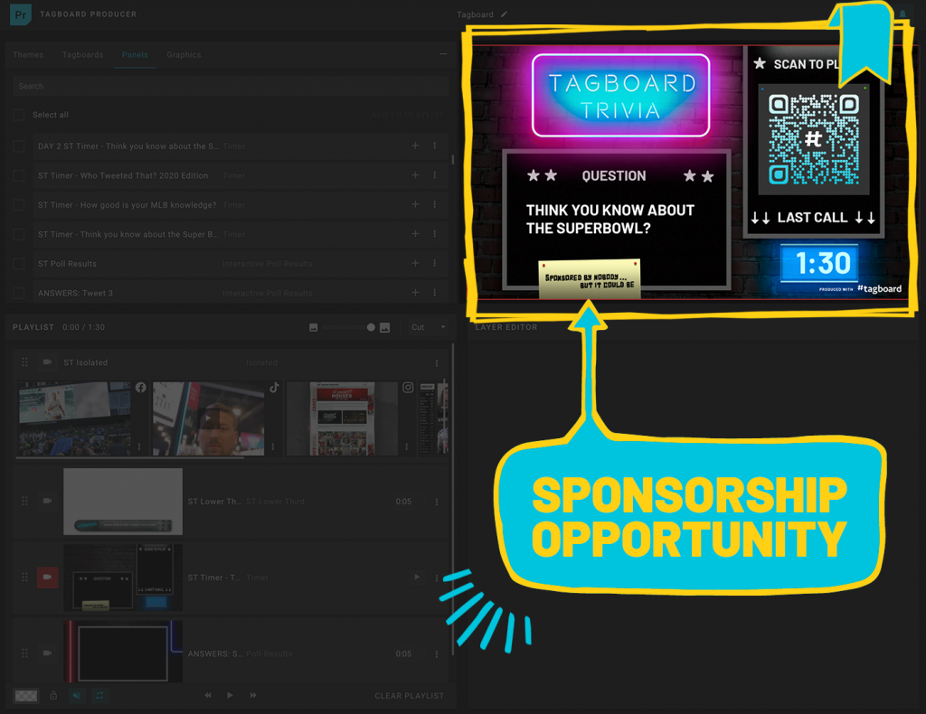 Tagboard Interactive Tagboard