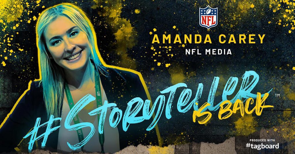 NFL Media's Amanda Carey on #Storyteller