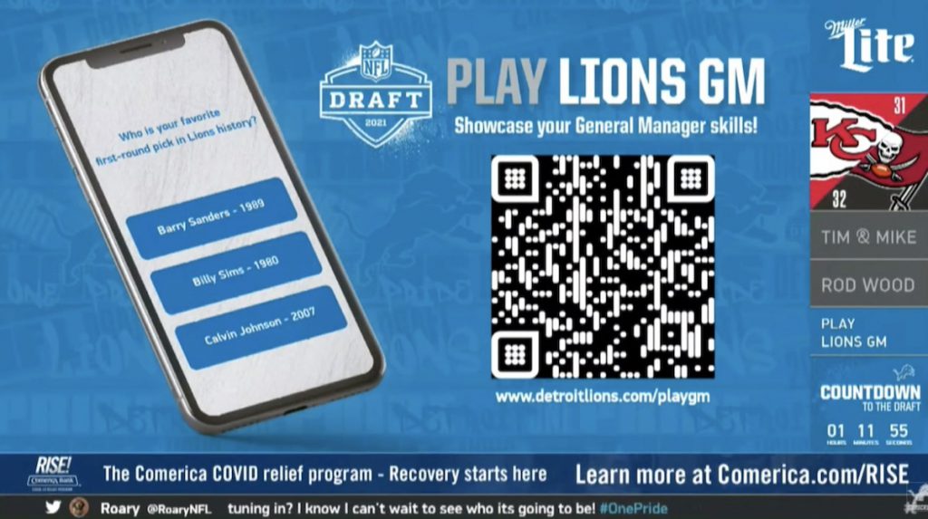 Lions Play GM QR Code